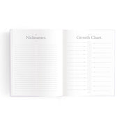 Mini baby book