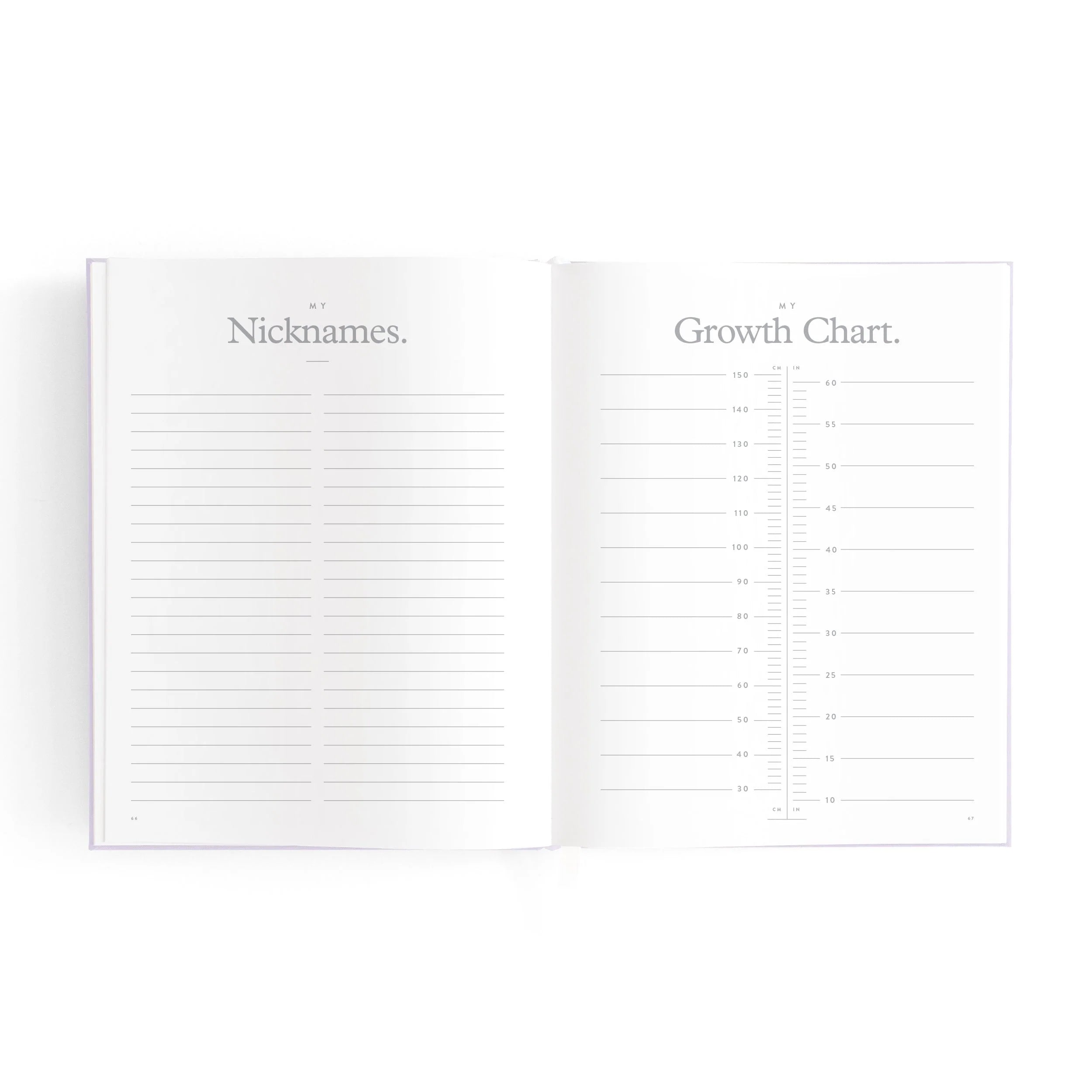 Mini baby book