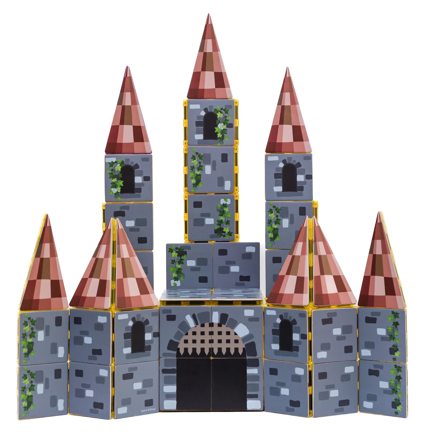 Magnetic Tile Topper - Castle Pack 40pc