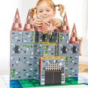 Magnetic Tile Topper - Castle Pack 40pc