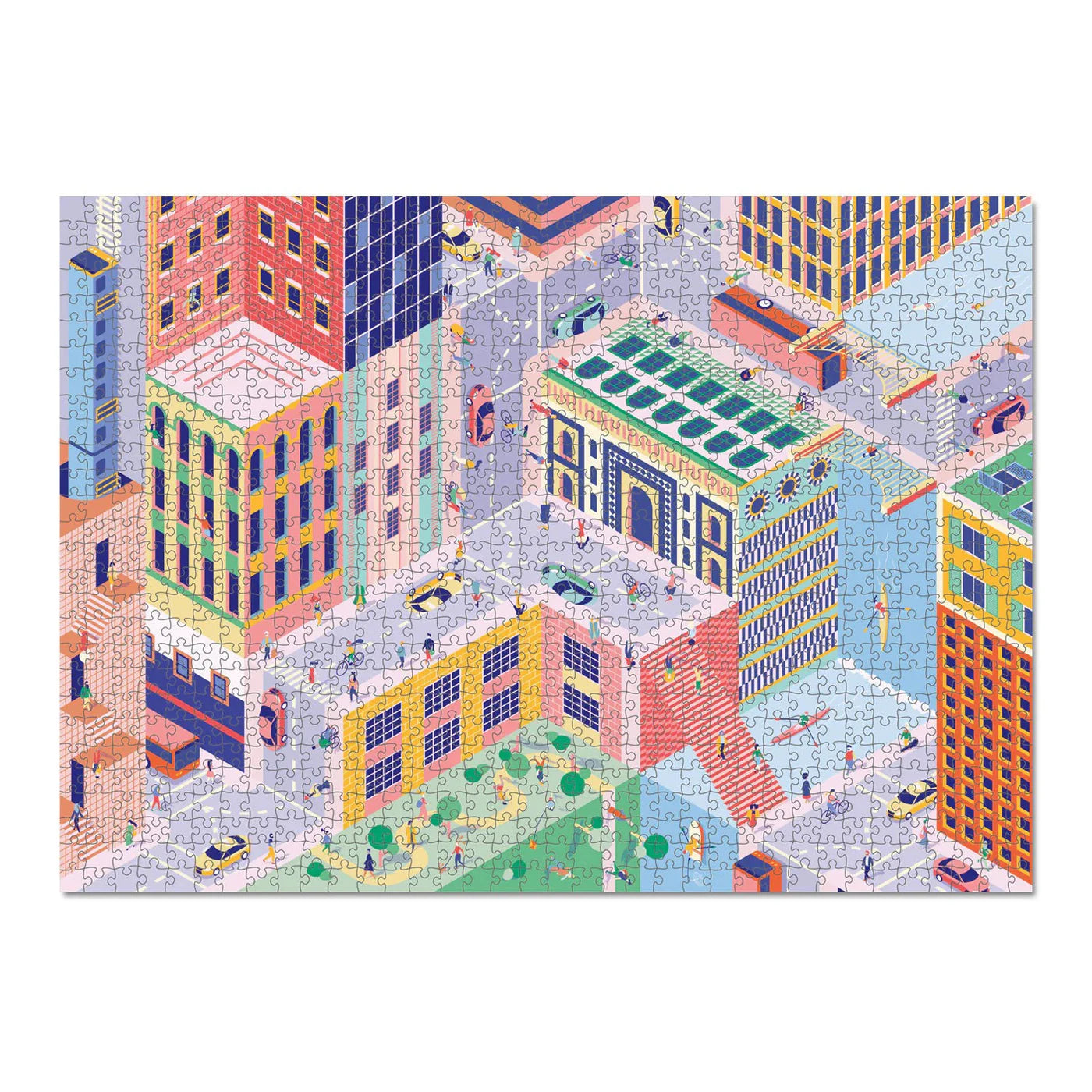 Puzzle - Upside Downtown 1000 piece