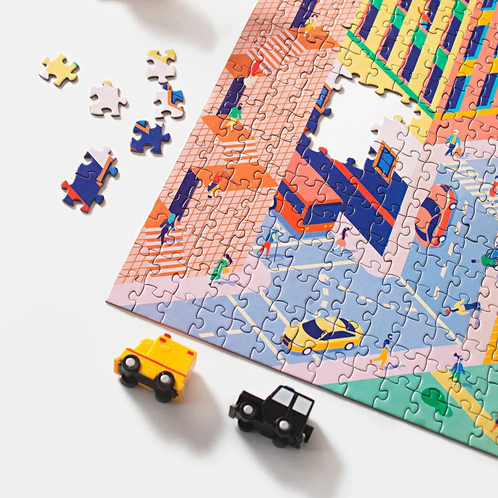 Puzzle - Upside Downtown 1000 piece