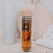 3 in 1 Glass Tea Tumbler with Infuser
