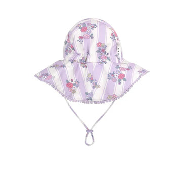 Frilly Sunhat Vintage Bloom