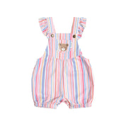 Pastel Stripe Bubble Romper