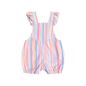 Pastel Stripe Bubble Romper