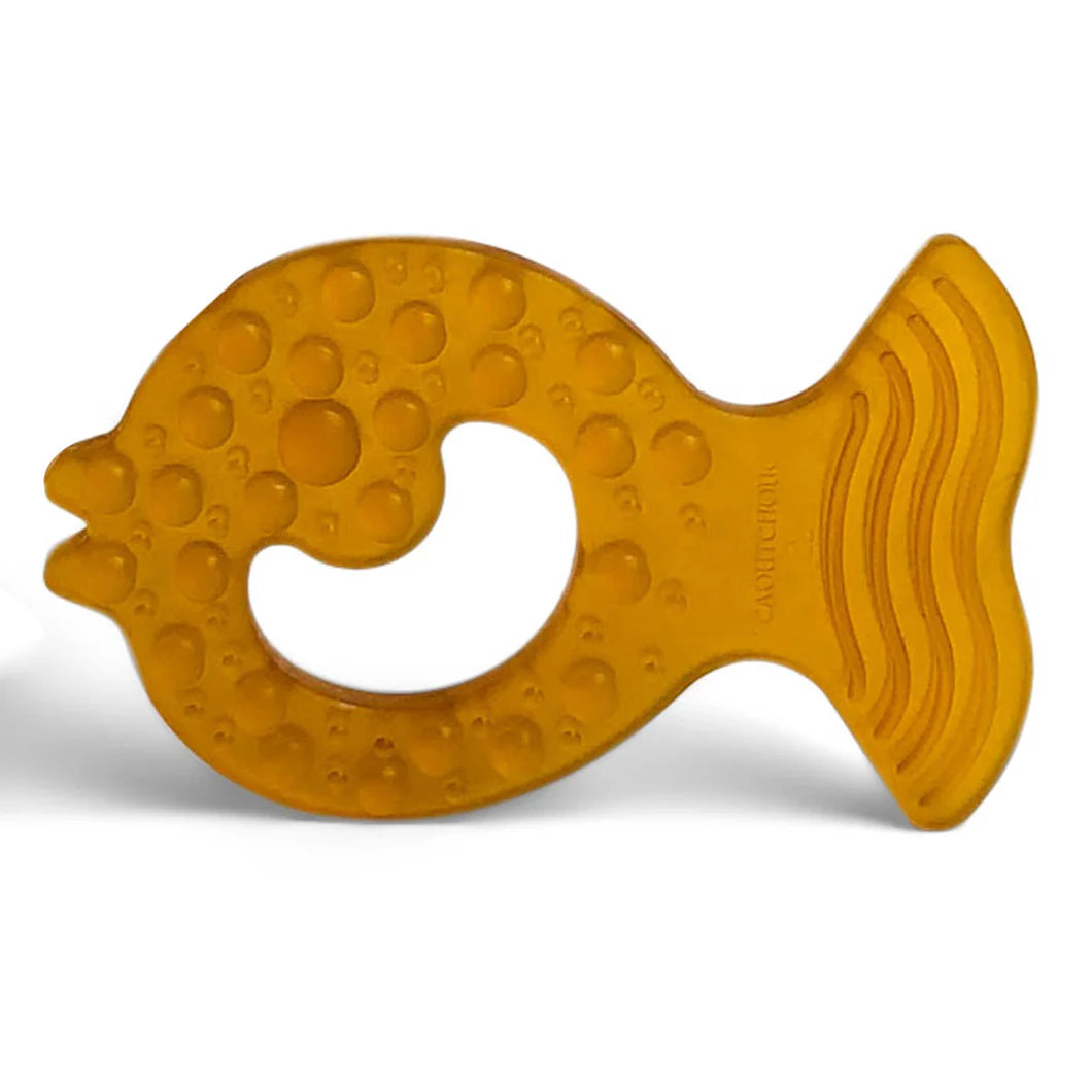 Natural Rubber Soother - Fish Teether - Twin Pk