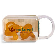 Natural Rubber Soother - Medium - ROUND - Twin Pk
