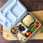 Bento 5 Lunch Box Stainless Steel - Blueberry