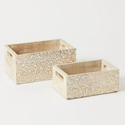 Ambretta Small Crate Boxes - Set of 2