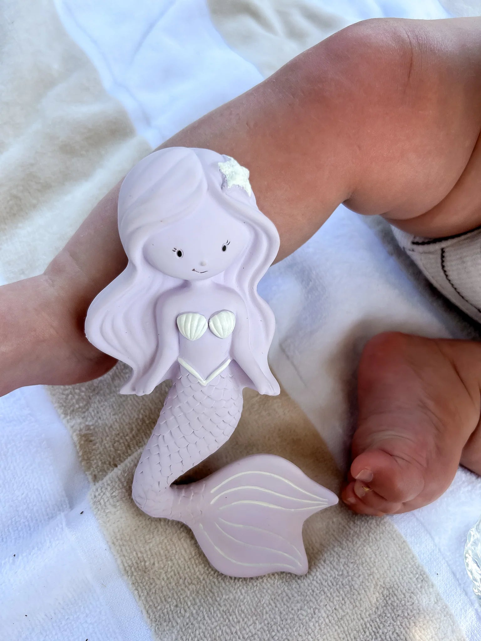 Maive the Mermaid Natural Rubber Teether