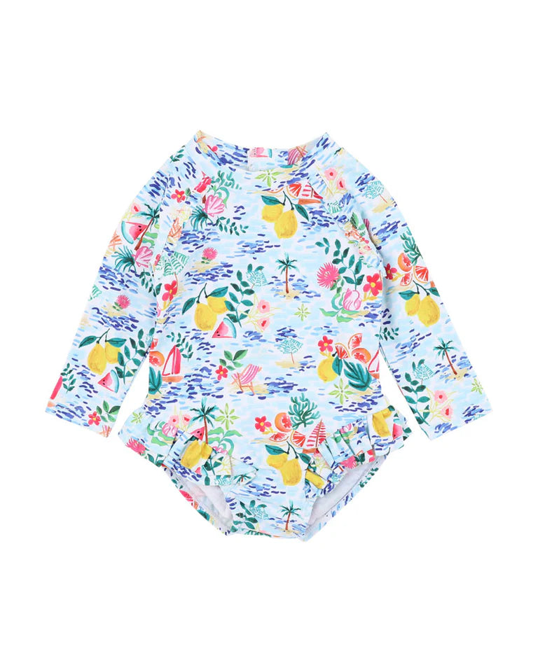 Addison Long Sleeve Sunsuit