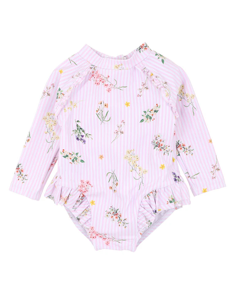 Myra Long Sleeve Sunsuit
