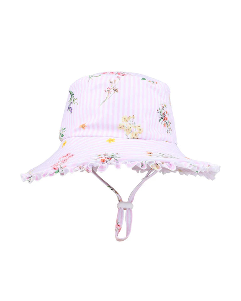 Myra Swim Hat with Quick Release Neck Tie