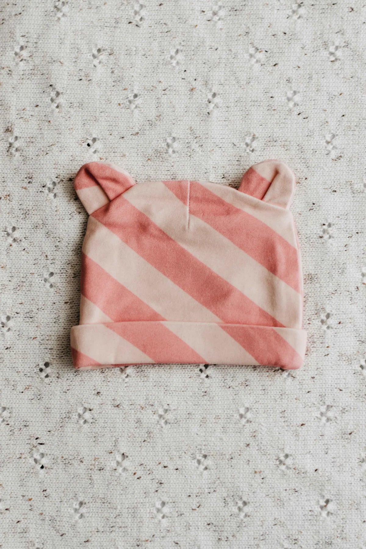 Candy Stripe Newborn Beanie
