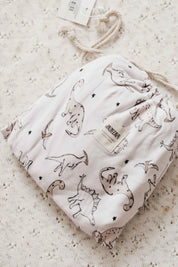 Retrosaurus Jersy Cot Sheet