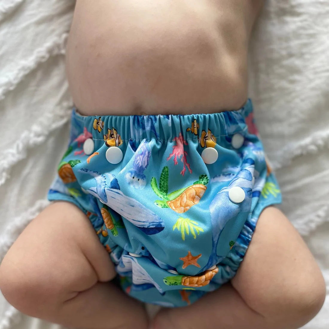 Reusable Swim Nappy - Ocean