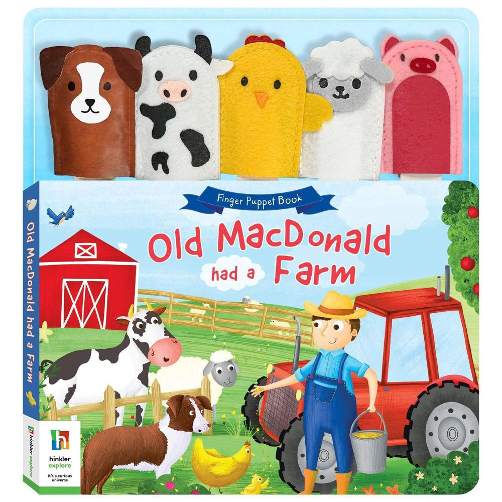 Old MacDonald Had A Farm Finger Puppet Book
