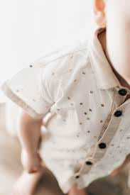 Gold Star Collared Shirt