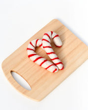 Felt Candy Canes - Set of 2 (White)