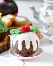 Felt Christmas Pudding (Round)