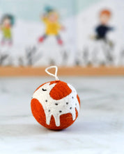 Felt Christmas Bauble Ornament - Deer