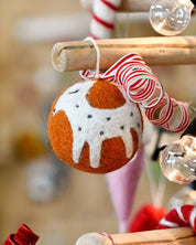 Felt Christmas Bauble Ornament - Deer