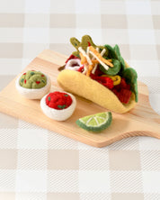 Felt Taco Play Food Set