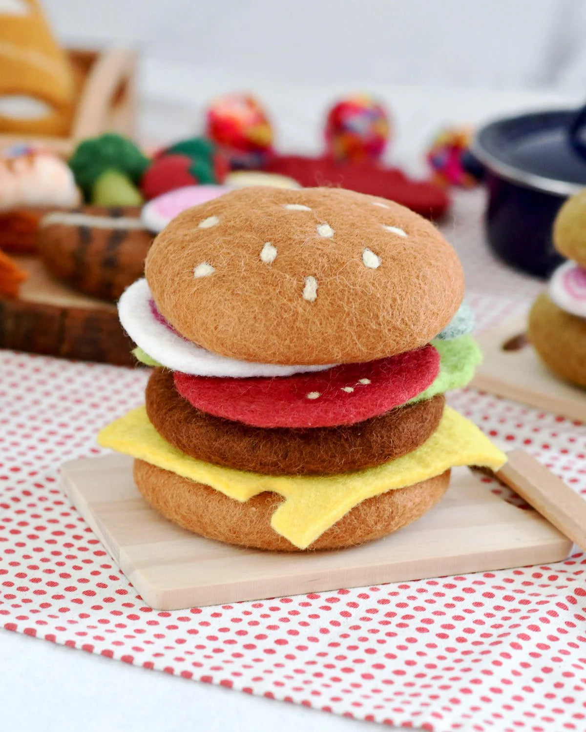 Felt Burger Stack