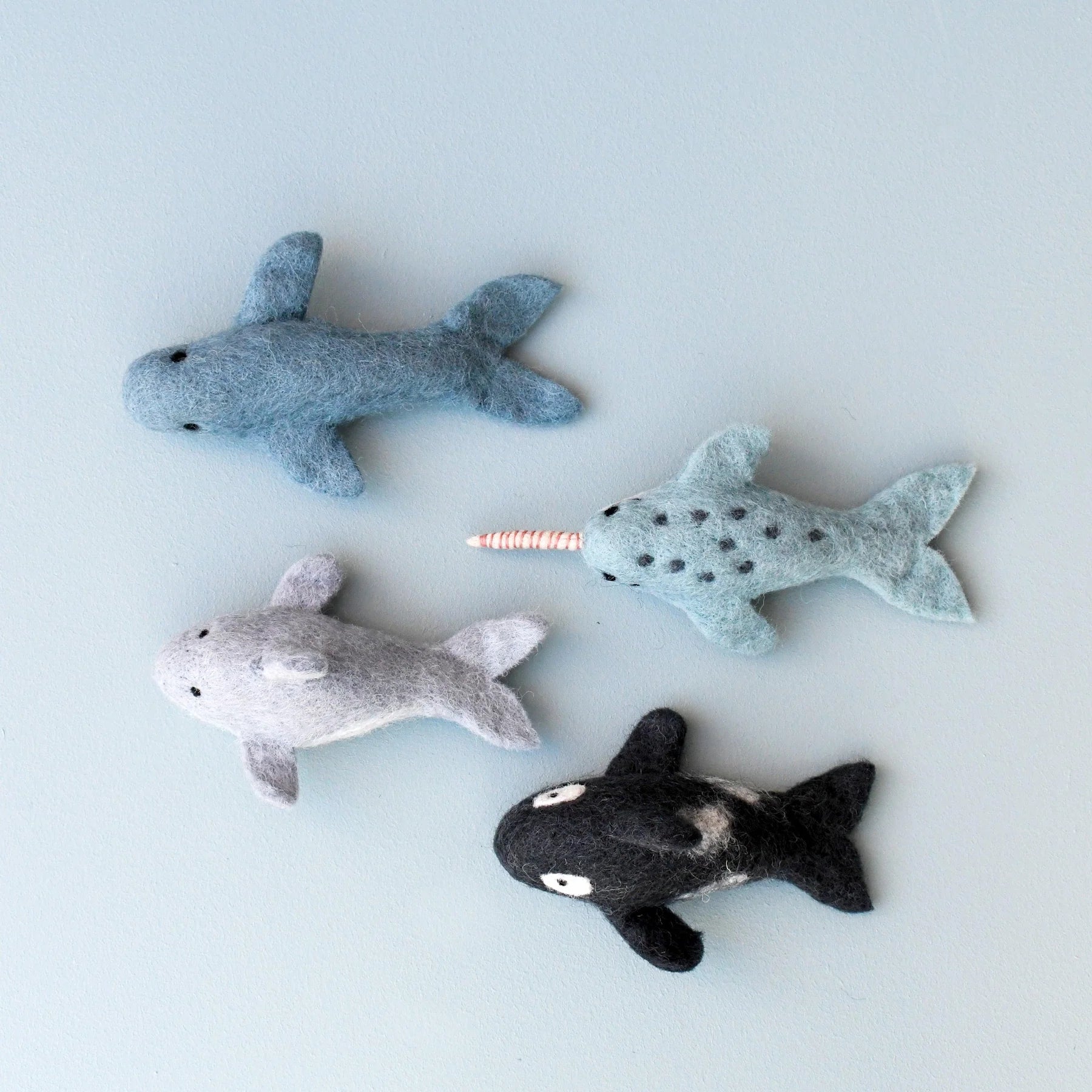 Felt Dolphin Toy