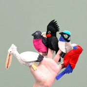 Australian Colourful Birds - Finger Puppet Set