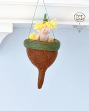 May Gibbs x Tara Treasures - Little Ragged Blossoms Doll with Gum Pod