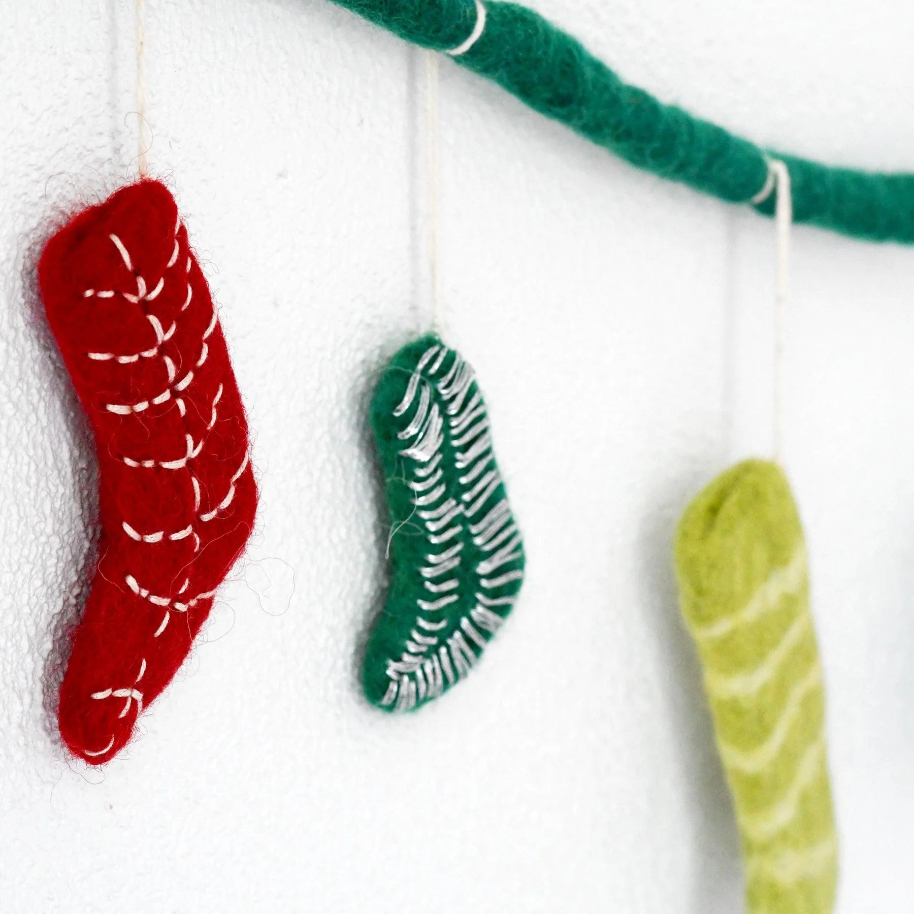 Christmas Stockings Garland