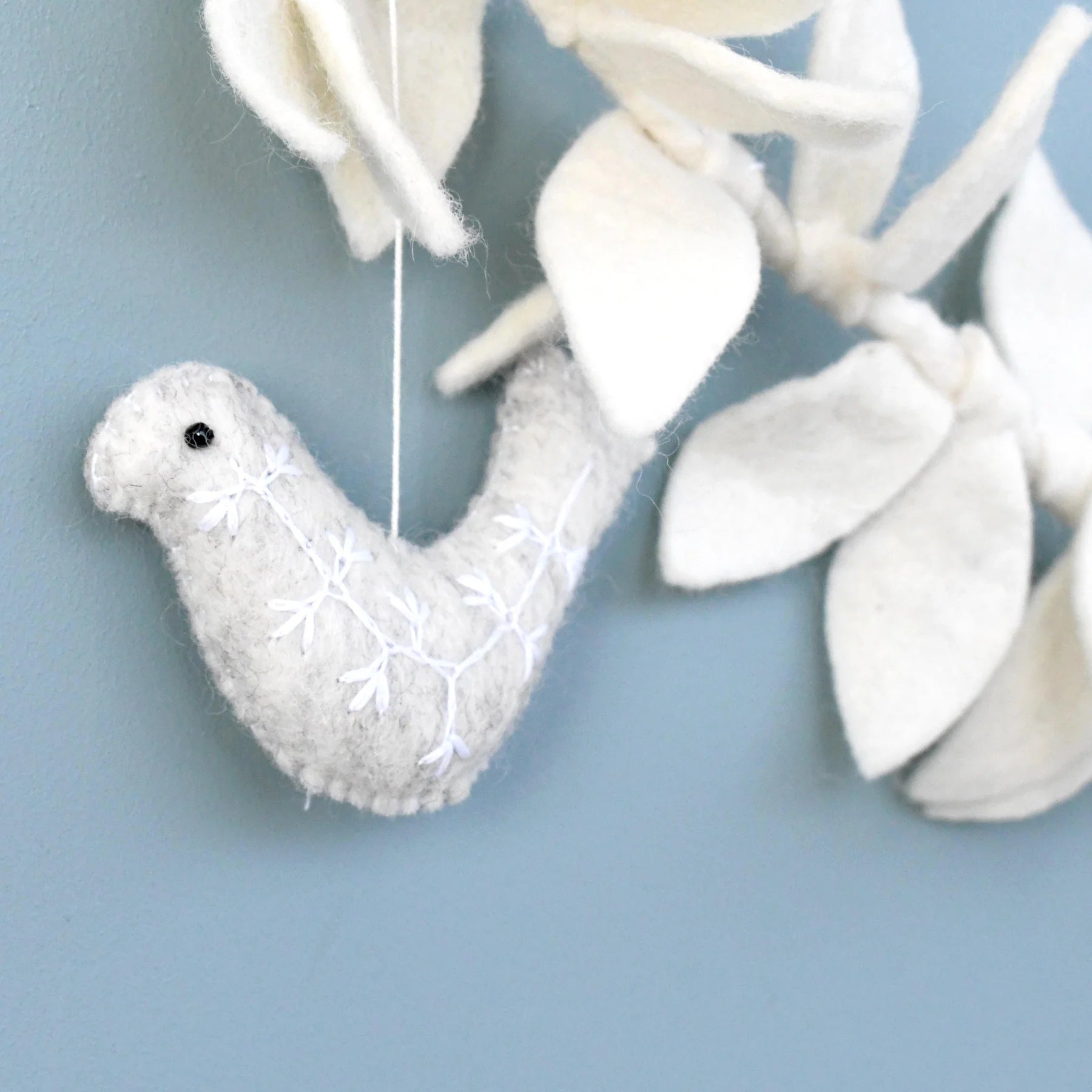Doves and Leaves Garland