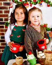 Felt Hot Chocolate Cacao with Marshmallows (Red Cup)