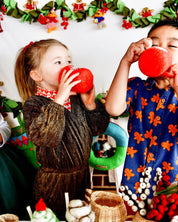 Felt Hot Chocolate Cacao with Marshmallows (Red Cup)