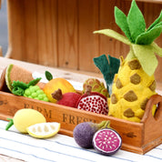 Felt Vegetables and Fruits Set D (Set of 12 pieces)