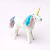 Felt Unicorn Toy - Rainbow