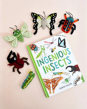 Ingenious Insects Finger Puppets and Book Set by Sarah Allen