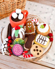 Christmas Felt Play Food Grazing Box (Set A)