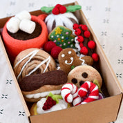Christmas Felt Play Food Grazing Box (Set A)