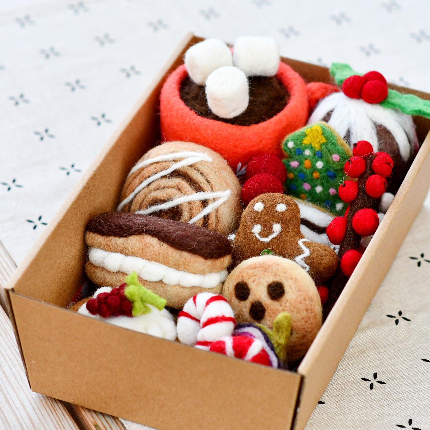 Christmas Felt Play Food Grazing Box (Set A)