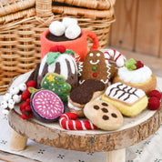 Christmas Felt Play Food Grazing Box (Set A)