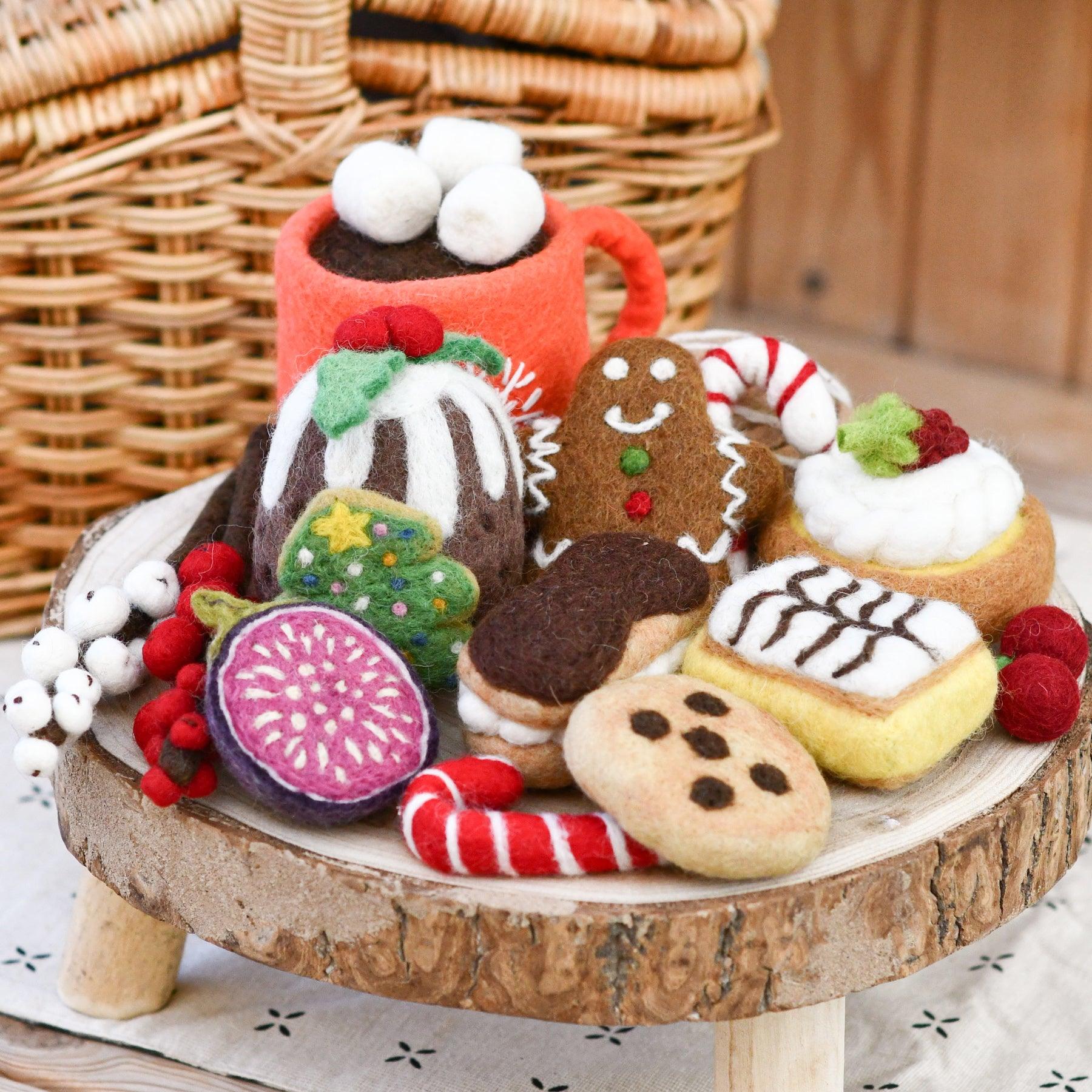 Christmas Felt Play Food Grazing Box (Set A)