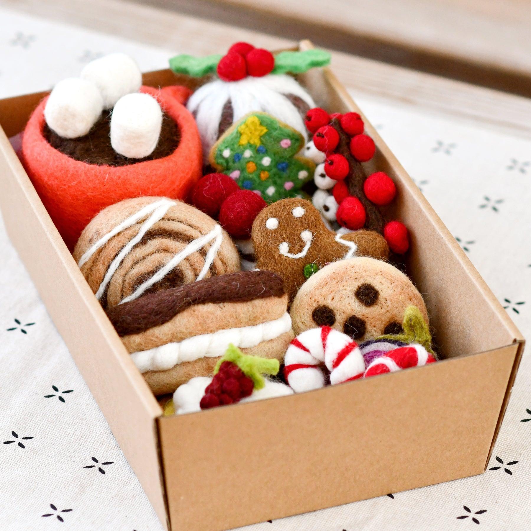 Christmas Felt Play Food Grazing Box (Set A)