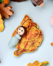 Felt Birch Leaf Baby