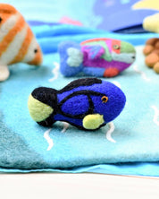 Felt Blue Tang Fish Toy (Coral Reef Fish)