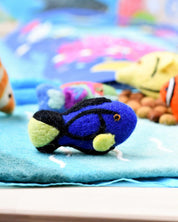 Felt Blue Tang Fish Toy (Coral Reef Fish)