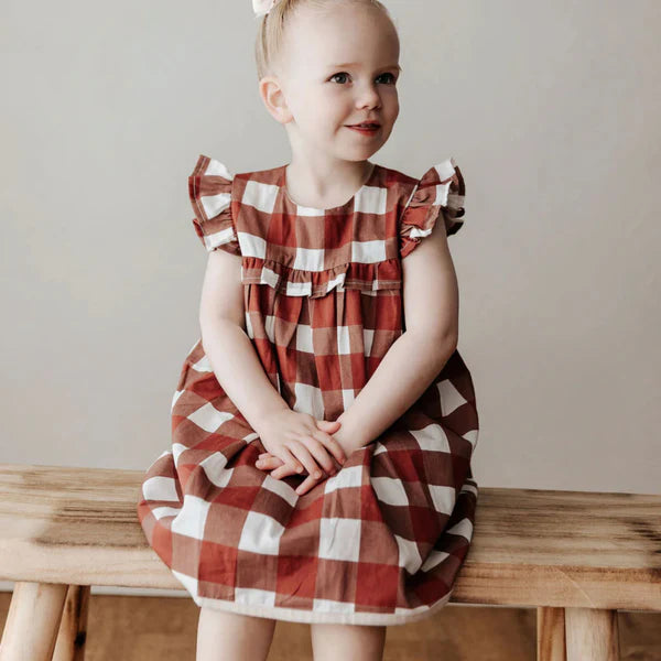 Red Gingham Dress
