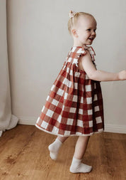 Red Gingham Dress